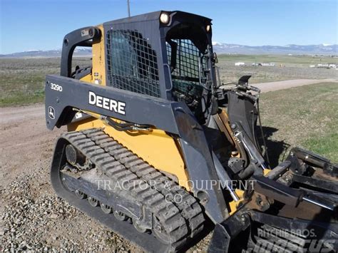 used john deere 329d skid steer